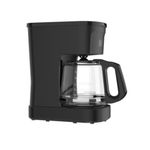 Cafetera Black+Decker-12 Tazas-sistema Vortex-boton Encendido y Apagado-negra
