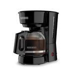 Cafetera Black+Decker-12 Tazas-funcion Vortex-boton Encendido y