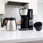 Cafetera Black+Decker 12 Tazas Programable Termica Digital con Jarra de Acero...