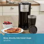 Cafetera Black+Decker 1 tazas con Filtro y Jarra Antiadherente