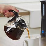 Cafetera Black+Decker-5 Tazas-filtro Permanente-boton Encendido y Apagado-negra
