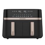 Freidora de Aire Black+Decker Dual- 9lts - 2 Cestas- Funciones Preprogramadas...