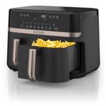 Freidora de Aire Black+Decker Dual- 9lts - 2 Cestas- Funciones Preprogramadas...