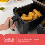 Freidora de Aire Black+Decker Dual- 9lts - 2 Cestas- Funciones Preprogramadas...