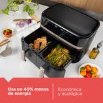 Freidora de Aire Black+Decker Dual- 9lts - 2 Cestas- Funciones Preprogramadas...