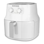 Freidora de Aire Black+Decker 4.5 LTS Blanca