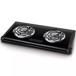 Hornilla Electrica Black+Decker Dual 1500w Negro