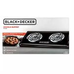 Hornilla Electrica Black+Decker Dual 1500w Negro