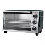 Horno Tostador Black+Decker 4 Rebanadas 1350w Acero Inox..