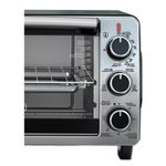 Horno Tostador Black+Decker 4 Rebanadas 1350w Acero Inox..
