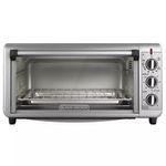 Horno Tostador Black+Decker 8 Rebanadas 1500w 26 LTS Acero Inox..