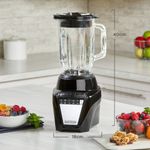 Licuadora Black+Decker Ice Crush 8 Vel. 700w Jarra Vidrio 1.25lts Negra