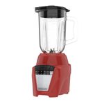 Licuadora Black+Decker Ice Crush 8 Vel. 700w Jarra Vidrio 1.25lts Roja