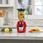 Licuadora Black+Decker Ice Crush 8 Vel. 700w Jarra Vidrio 1.25lts Roja