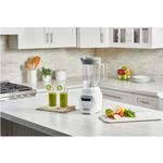 Licuadora Black+Decker Ice Crush 8 Vel. 700w Jarra Vidrio 1.25lts Blanca