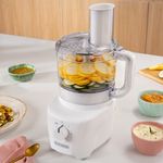Procesador de Alimentos Black+Decker 850w 8tazas Perilla Pulso Blanco