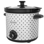 Olla de Coccion Lenta Black+Decker Capacidad 4lts 3 Ajustes 200w Perrilla Tap...