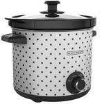 Olla de Coccion Lenta Black+Decker Capacidad 4lts 3 Ajustes 200w Perrilla Tap...