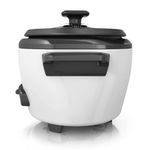 Olla Arrocera Black+Decker 1,5 tazas Crudas 3 tazas Cocidas Multiusos Blanca