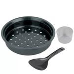 Olla Arrocera Black+Decker 10 tazas Crudas 20 tazas Cocidas Multiusos Negra