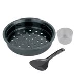Olla Arrocera Black+Decker 10 tazas Crudas 20 tazas Cocidas Multiusos de Acer...