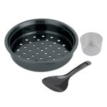 Olla Arrocera Black+Decker 10 tazas Crudas 20 tazas Cocidas Multiusos Blanca