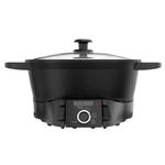 Olla Multifuncion Black+Decker 28 Tazas 5 Funciones 800w Tapa de Vidrio Templ...