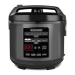 Olla Multifuncion Black+Decker Digital 12 Tazas 12 Funciones 500w Negra