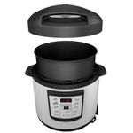 Olla de Presion Black+Decker Multiusos Digital 3 Tazas 7 Funciones Tapa Remov...