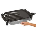 Parrilla Electrica Black+Decker 1500w Superficie para Asar y Cocinar a la Pla...