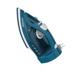 Plancha de Ropa Black+Decker- 1200w Liviana Cable Retractil Suela Ceramica Azul