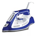 Plancha de Ropa Black Decker1500w Impact Azul