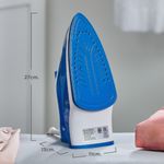 Plancha de Ropa Black+Decker- 1200w-antihaderente-auto Clean Suela Ceramica Azul