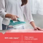 Plancha de Ropa Black+Decker- 1200w-antihaderente-auto Clean Suela Ceramica V...