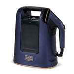 Vaporizador y Plancha Black+Decker Suela Ceramica Tanque 750ml Vapor 20g. Azul
