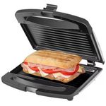 Sandwhichera Black+Decker Panini 700w 2 Panes Negra