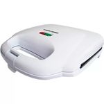 Sandwhichera Black Decker2 Panes 700w Blanca