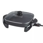 Sarten Electrico Black+Decker 1200w Antiadherente Control Temperatura Tapa Tr...