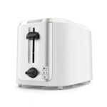 Tostadora Black+Decker 2 Rebanadas 750w 7 Niveles Blanca