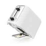 Tostadora Black+Decker 2 Rebanadas 750w 7 Niveles Blanca