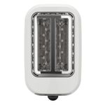 Tostadora Black+Decker 2 Rebanadas 750w 7 Niveles Blanca