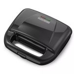 Waflera Black+Decker Divisor de 4 Secciones 760w Antiadherente Negra