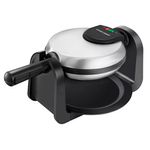 Waflera Giratoria Black+Decker Estilo Belga Divisor de 4 Secciones Antiadhere...