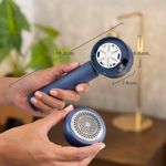 Removedor de Pelusa Black+Decker con USB Recargable Azul