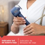 Removedor de Pelusa Black+Decker con USB Recargable Azul