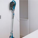 Aspiradora Black+Decker Inalambrica 2 en 1-piso y de Mano-recargable Gris-azul