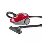 Aspiradora Black+Decker 1800w 3lt Bolsa de Tela Rojo