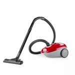 Aspiradora Black+Decker 1800w 3lt Bolsa de Tela Rojo