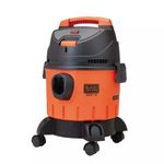 Aspiradora Seco Mojado Black+Decker 10lts 1000w Filtro HEPA Tomate
