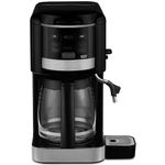 Cafetera Cuisinart Programable Hasta 24h Antes-sist. Agua Caliente-jarra 12tz...